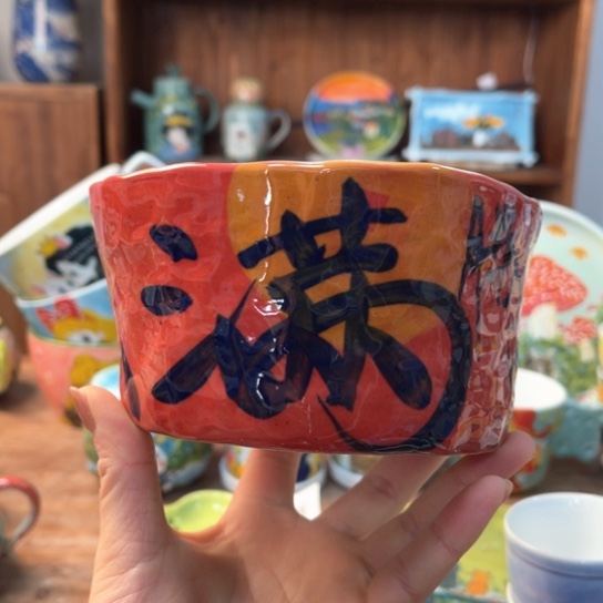 炉景德镇釉下手绘陶瓷 
