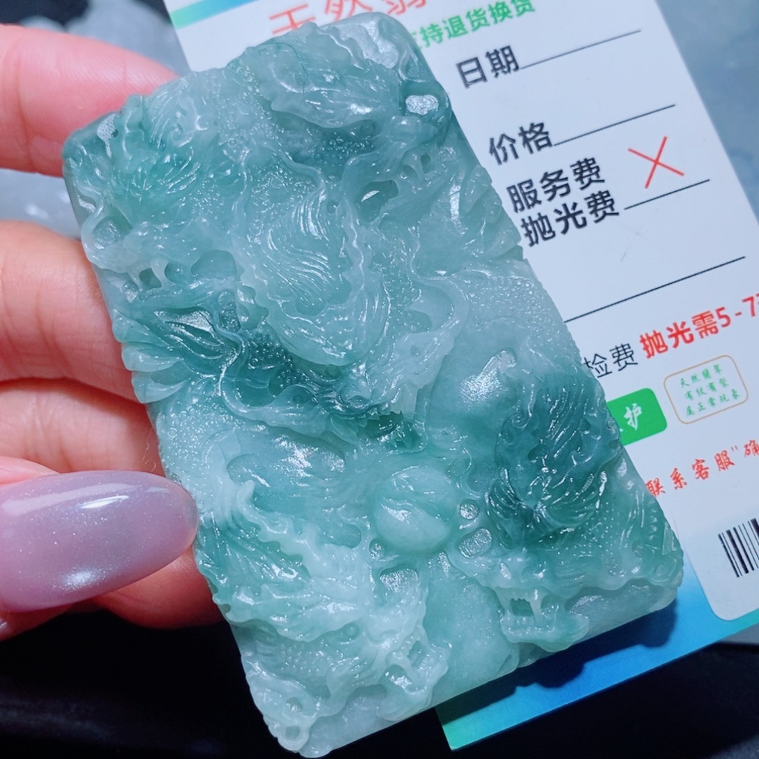 定制翡翠未镶嵌定制毛货翡翠挂件