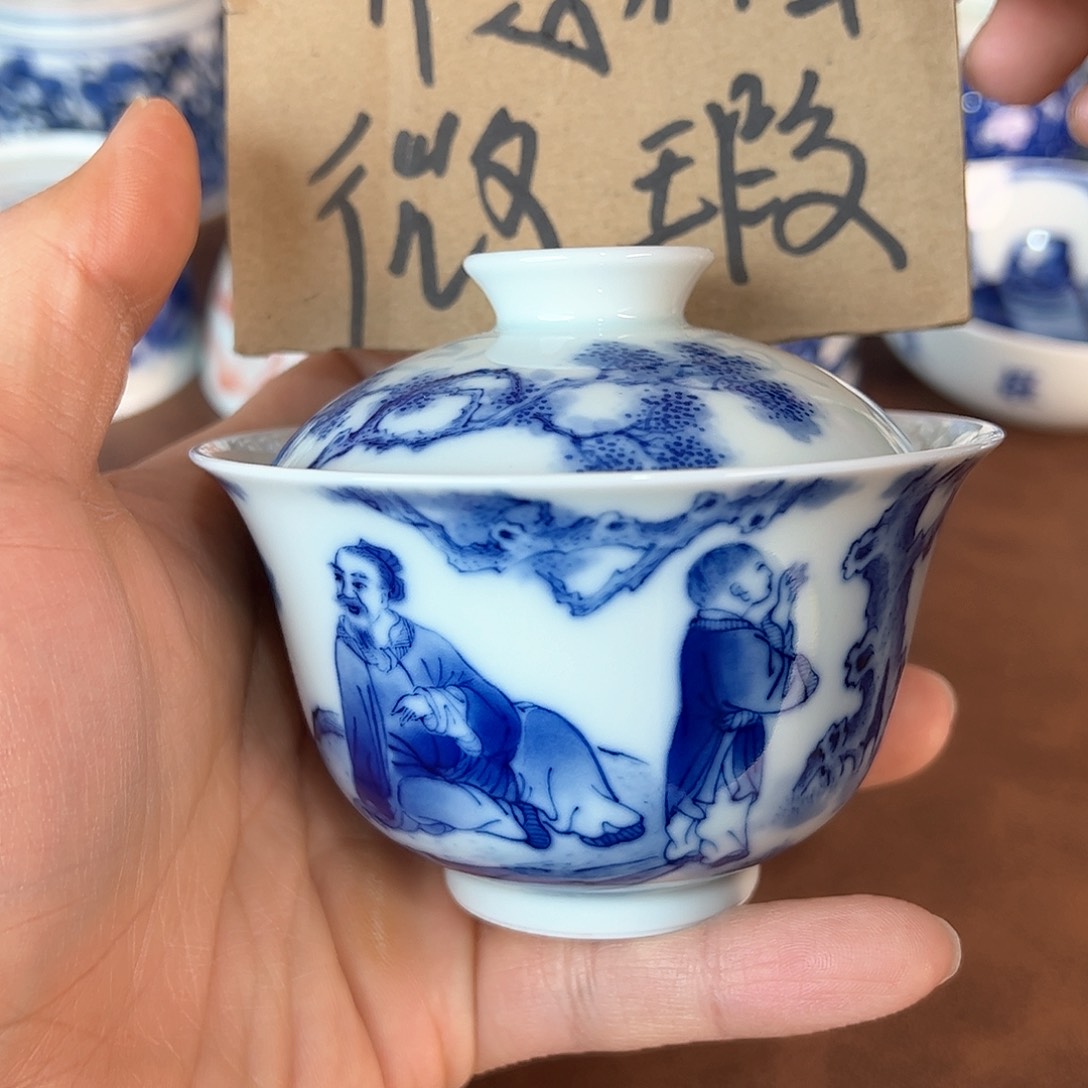 杯景德镇全手工手绘陶瓷