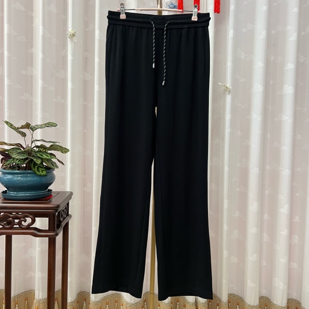胖人坊大码莫代尔直筒裤4783。裤长105