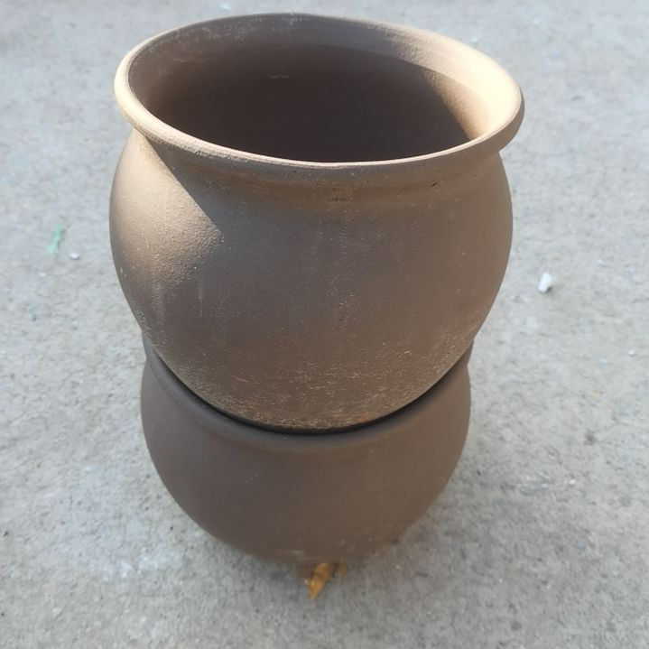 18/16瑕疵两个盆盆子