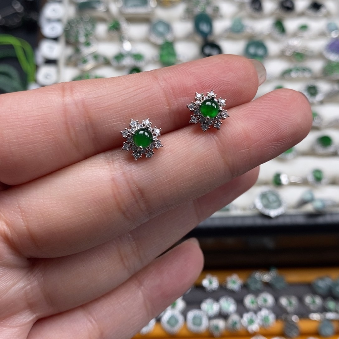 未镶嵌挂件翡翠翡翠