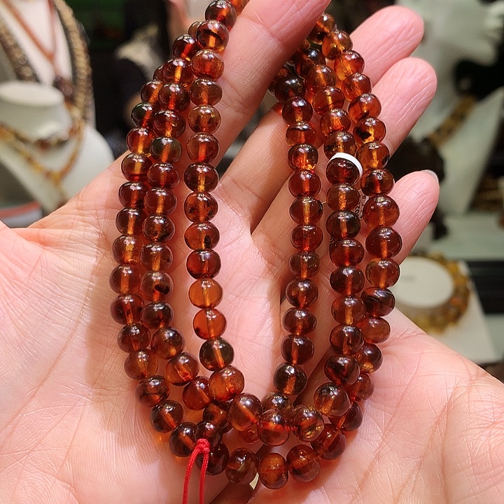 琥珀裸石未镶嵌7m高净血