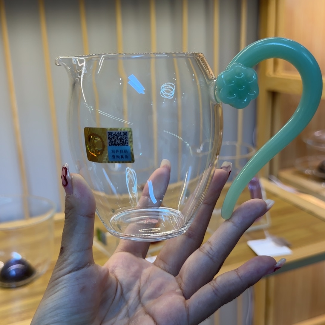 禾器怡莲浅玉色公道杯