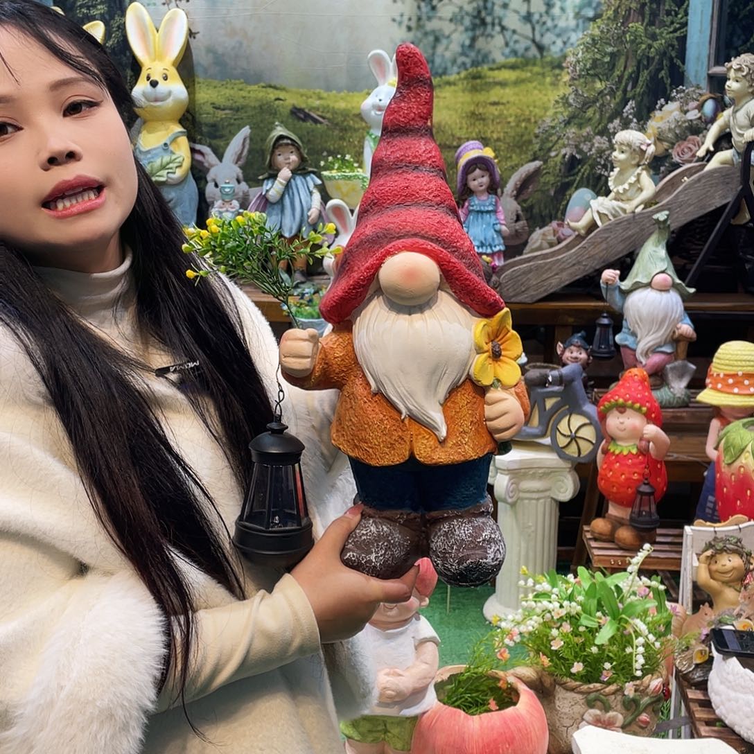 摆件花园摆件红红火火