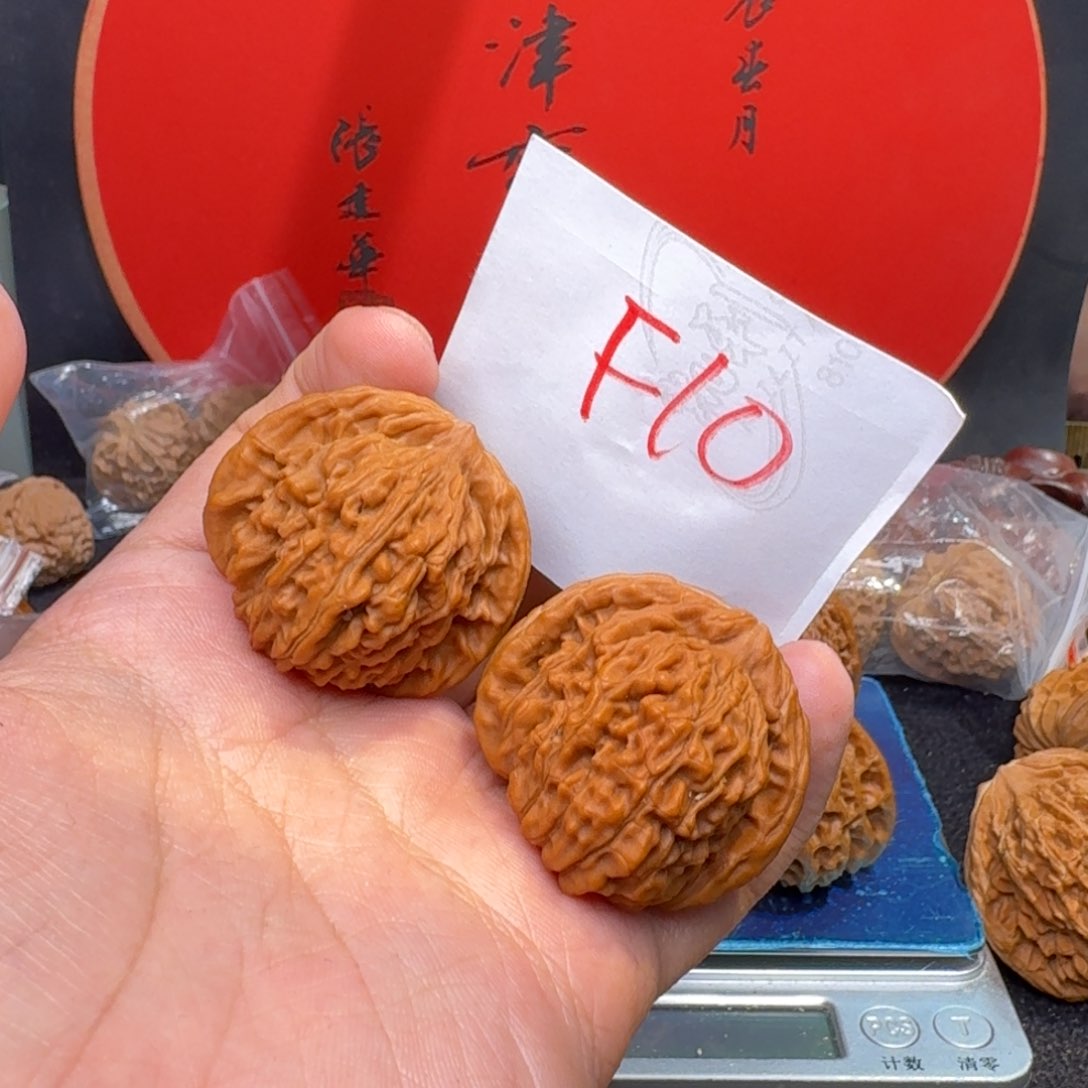 文玩核桃把件40四座楼