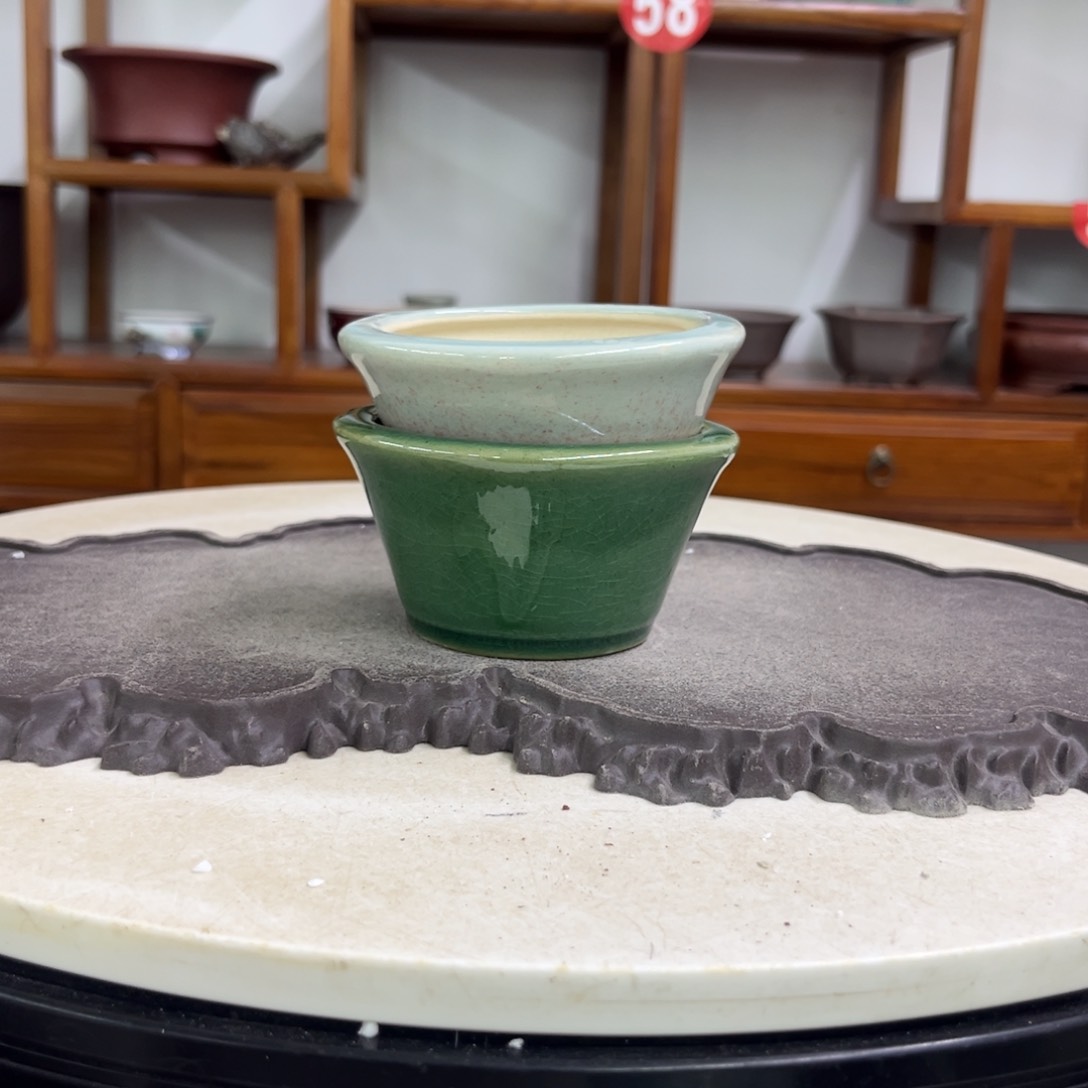 紫砂花盆瑕疵5-10.5-2。。