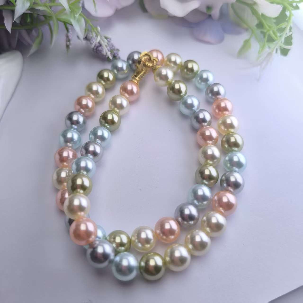  T043-甄芯优选10mm项链多样性发一件