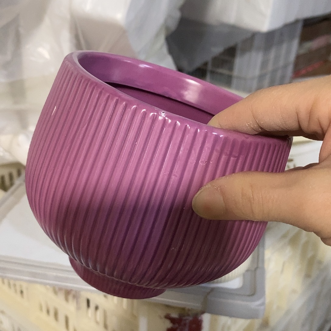 陶杯子陶盆有孔 瑕疵介意勿拍