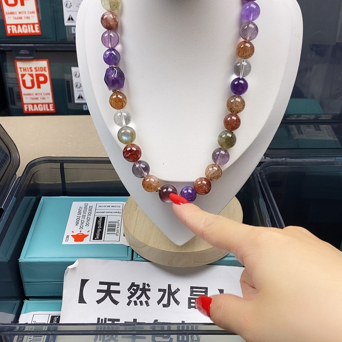 手链水晶银S925镶嵌