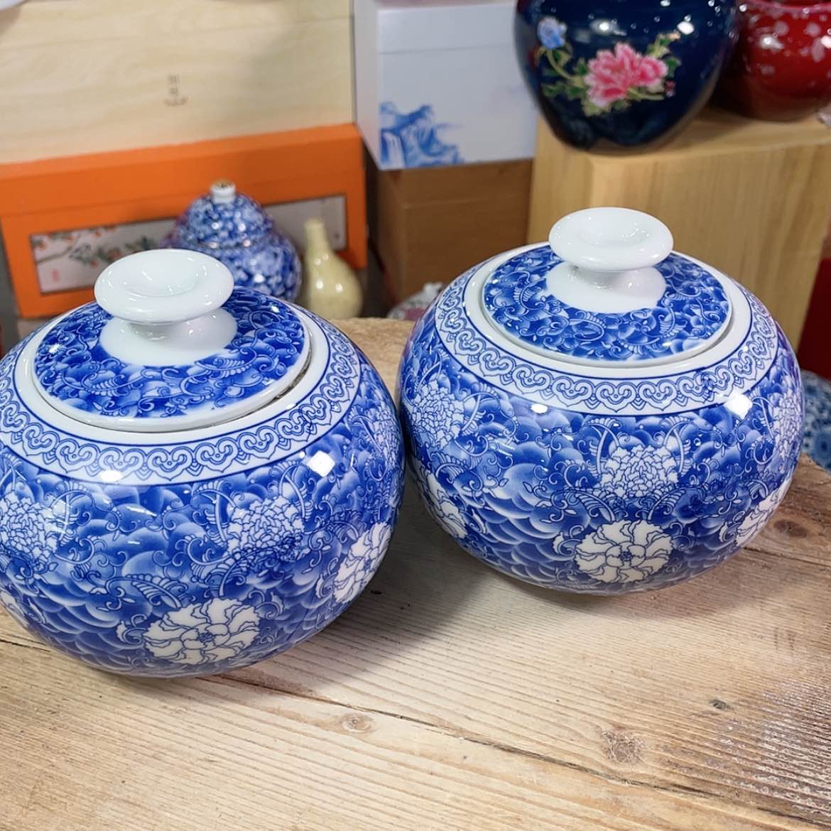 【闪购商品】罐陶瓷茶叶罐密封罐