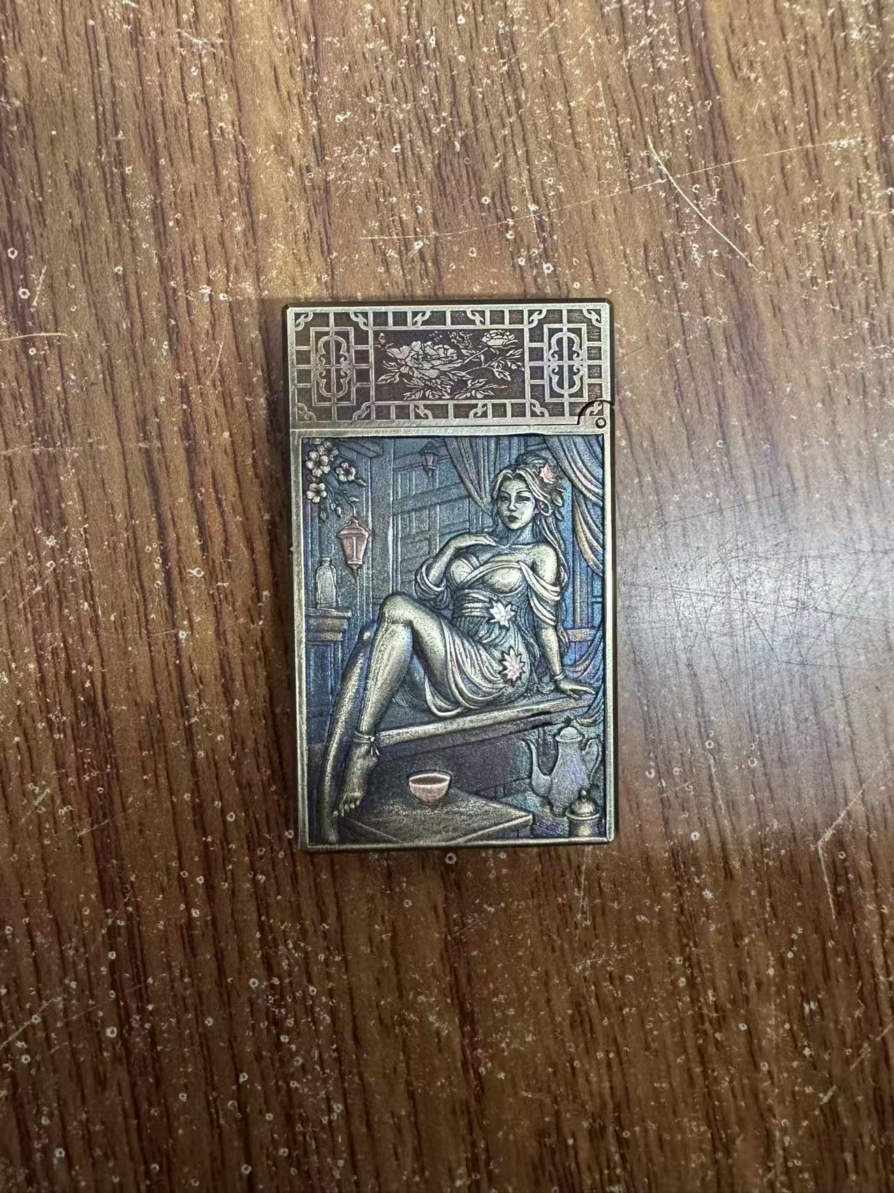 A家用个人用具户外餐饮烤肉点火用具打火机美人火机339