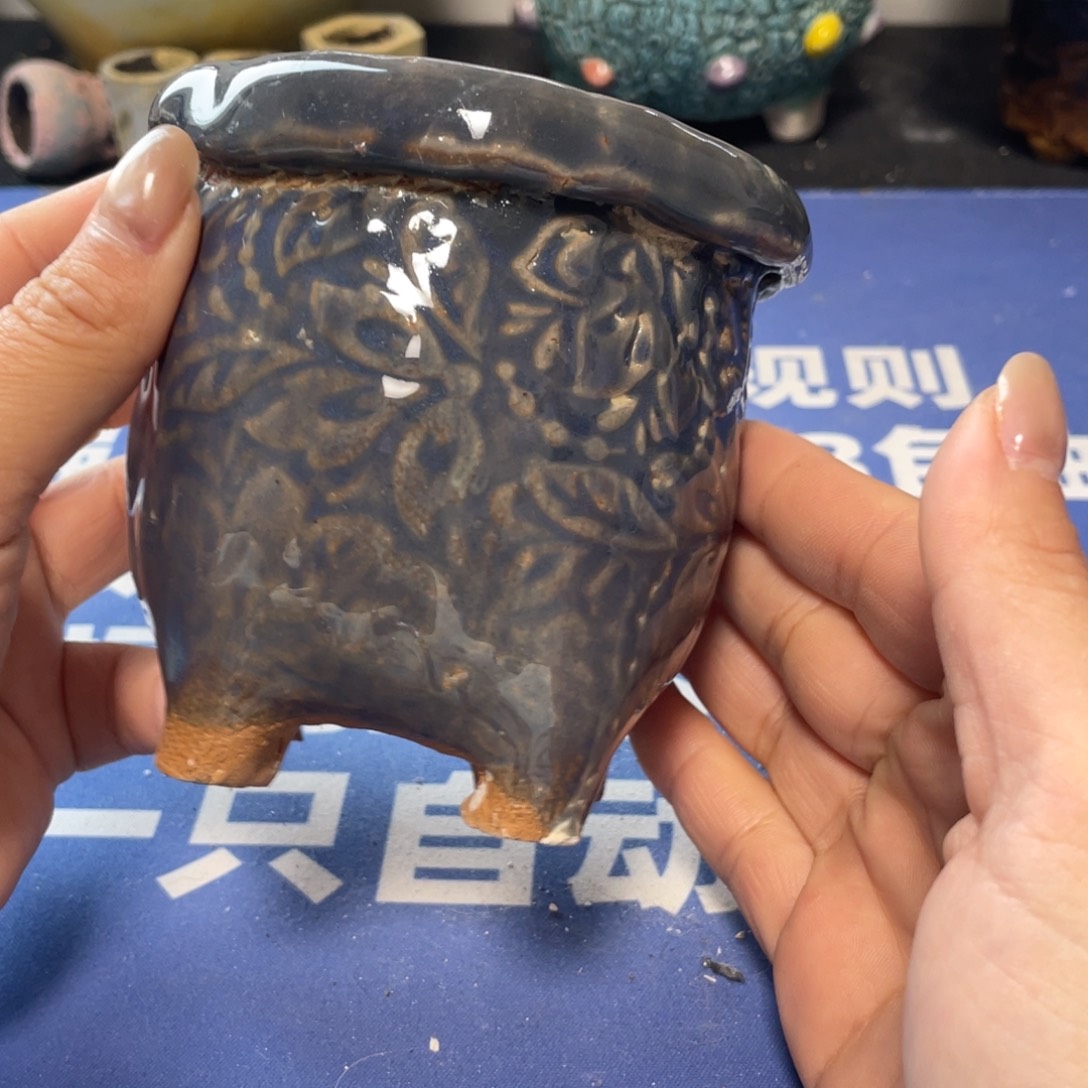 微瑕陶艺多肉花盆41