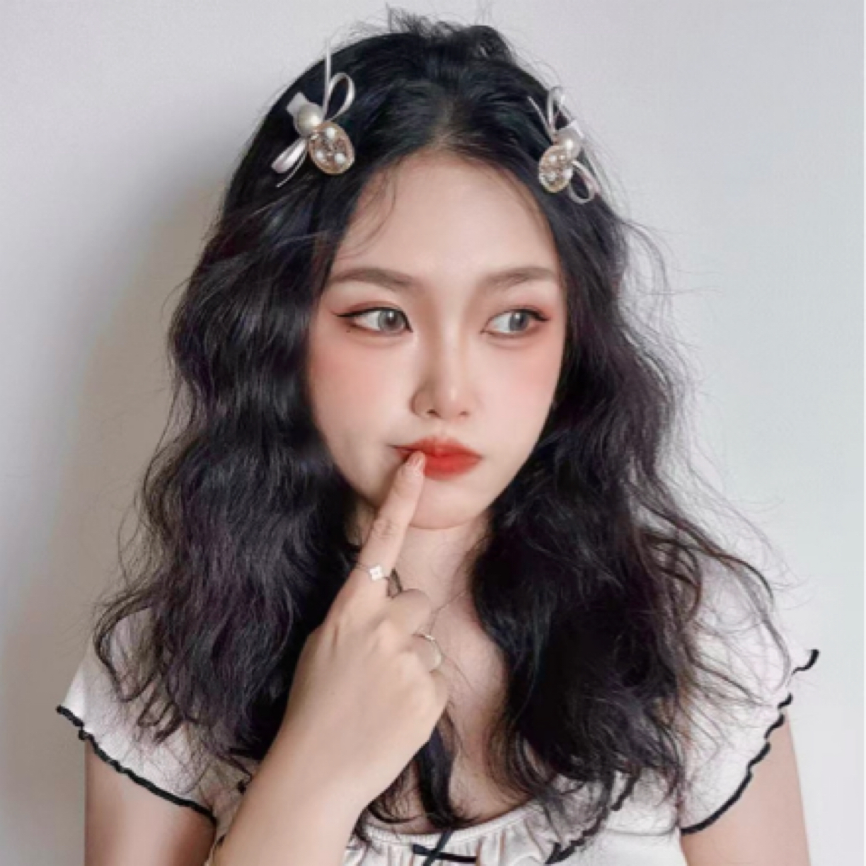 8707一只的价格哦！小小的复古发夹（手工微瑕介意勿拍）