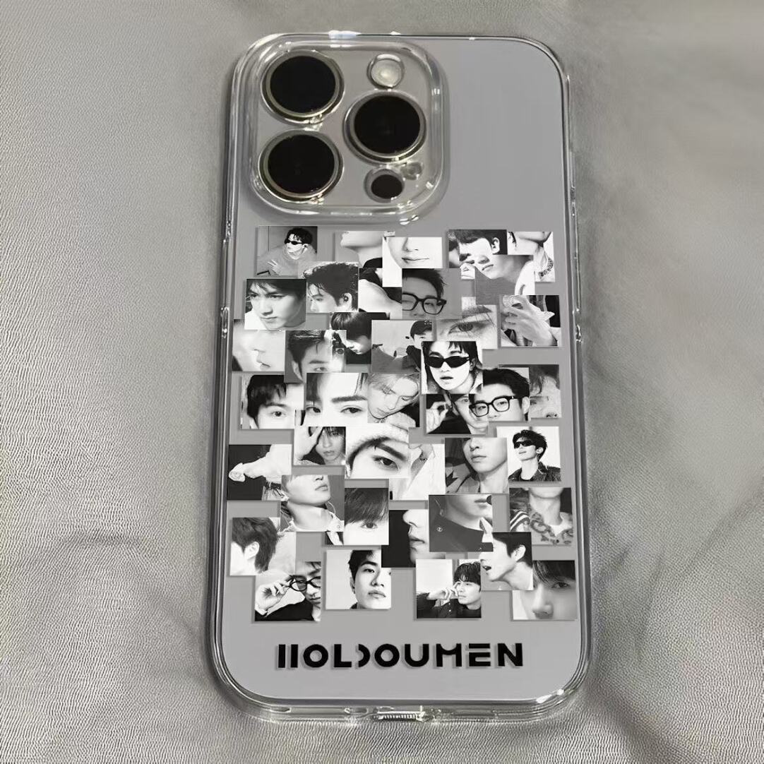 十个勤天拼图适用于苹果16promax手机壳15plus明星14个性13防摔12