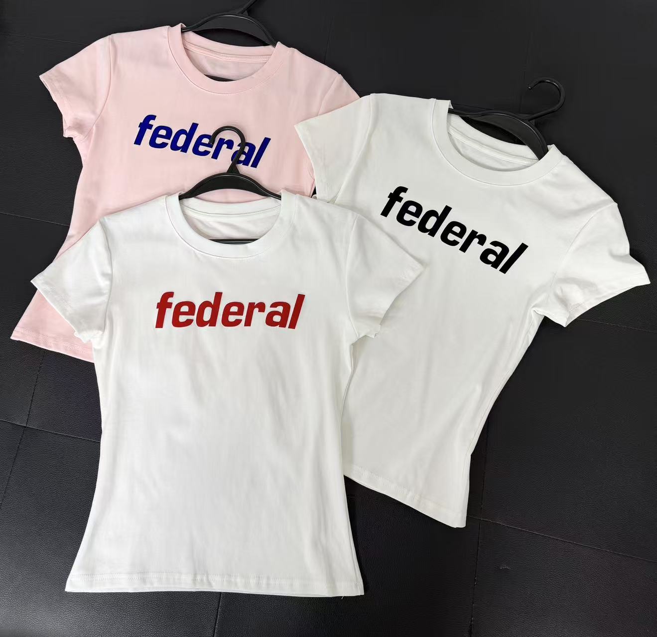 Fed 三色净版短T