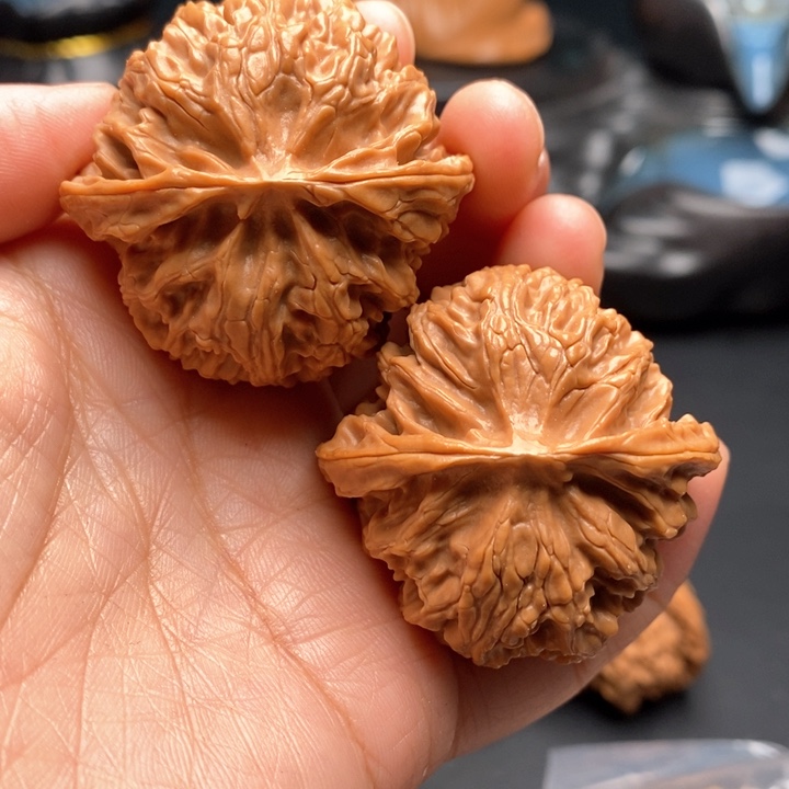 把件文玩核桃苹果42尺