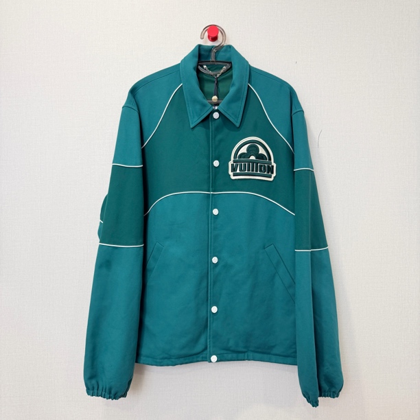 99新 LouisVuitton/路易威登 绿色刺绣外套/尺码50/编号11806