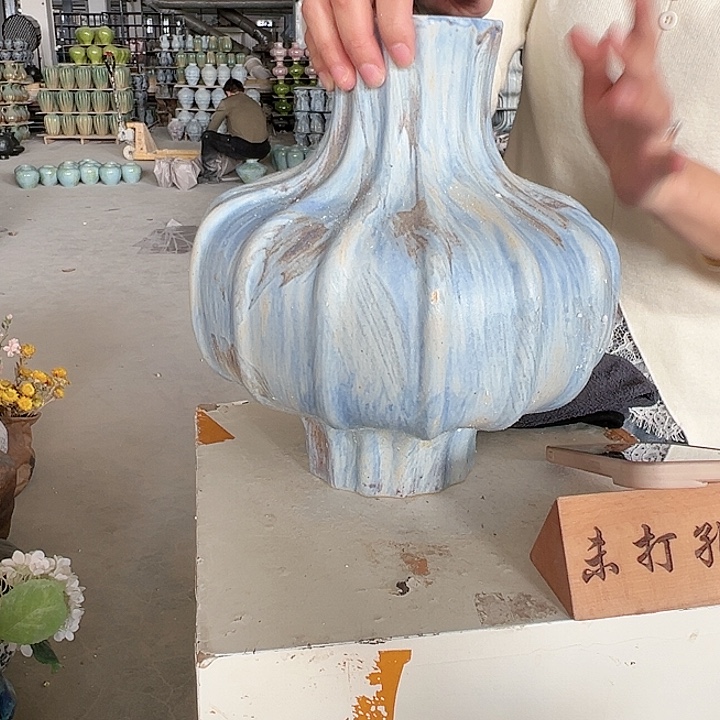 陶摆件景德镇陶瓷花瓶花器