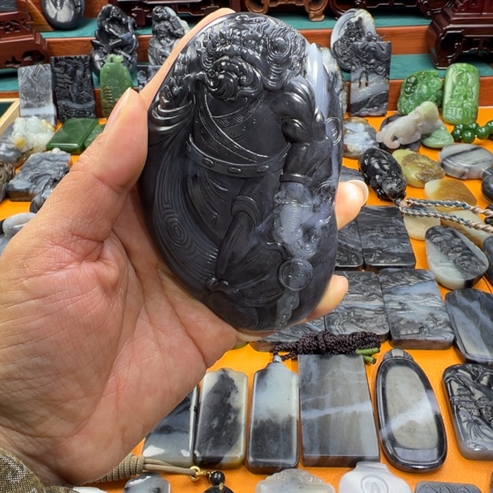 和田玉摆件未镶嵌