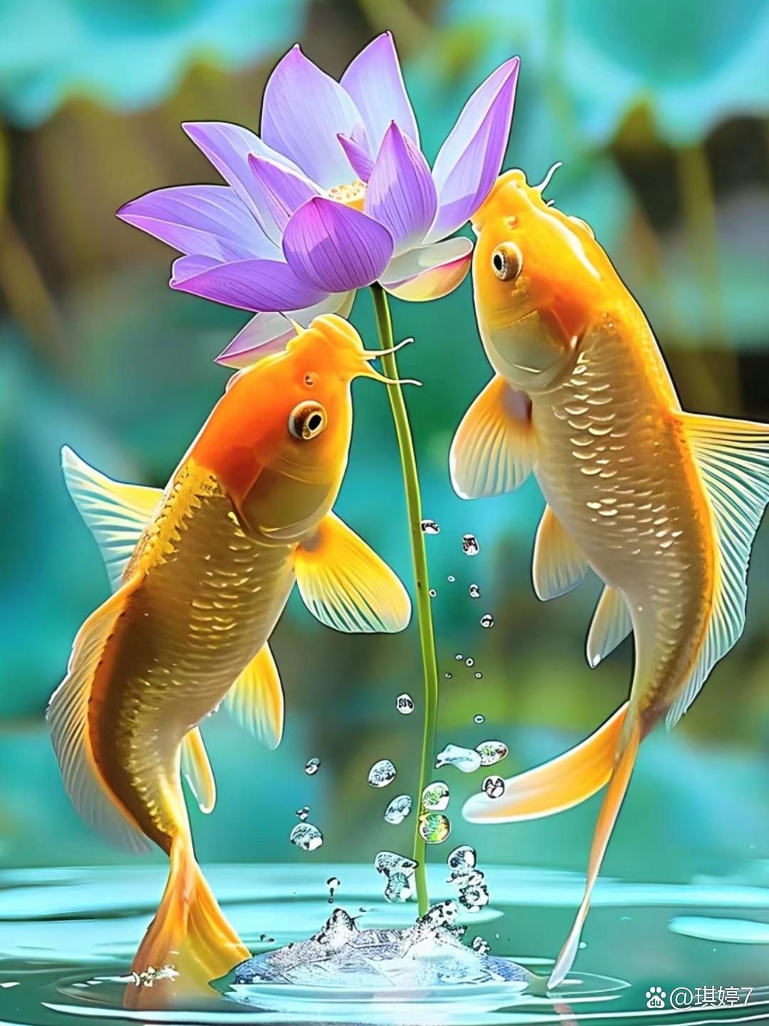 福利锦鲤金鱼观赏鱼冷水鱼14