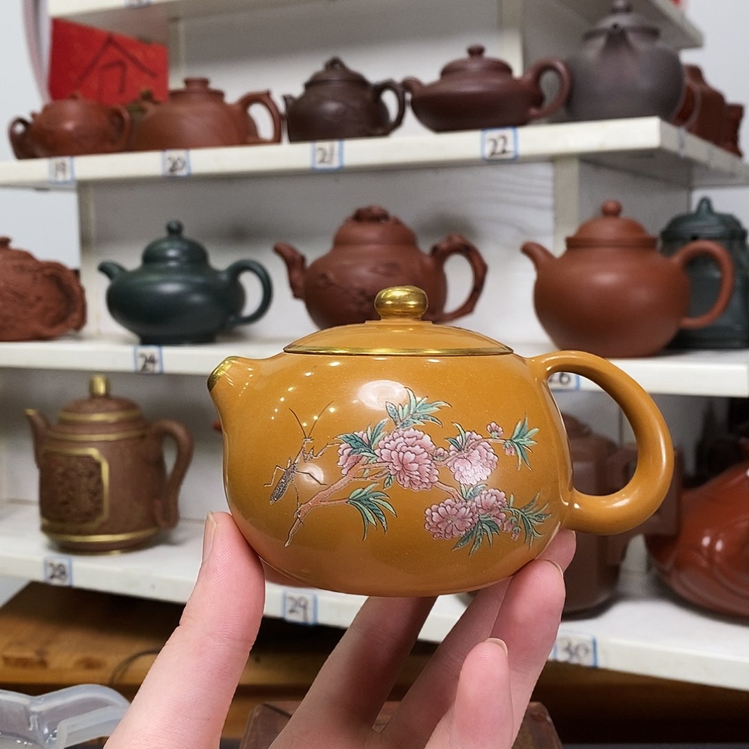 紫砂茶壶全手工制作