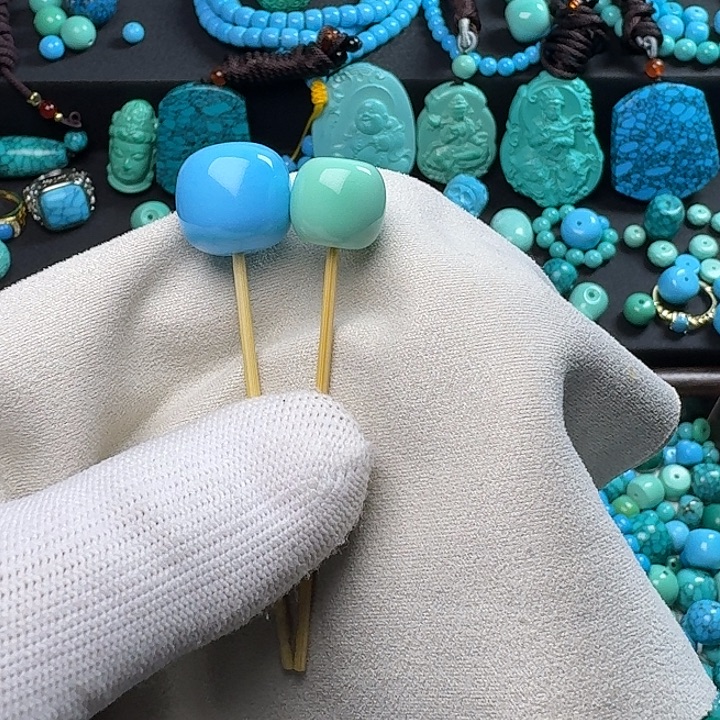 顶***角蓝色老邢卡16.2尺寸单颗绿色老邢卡13.2尺寸单颗