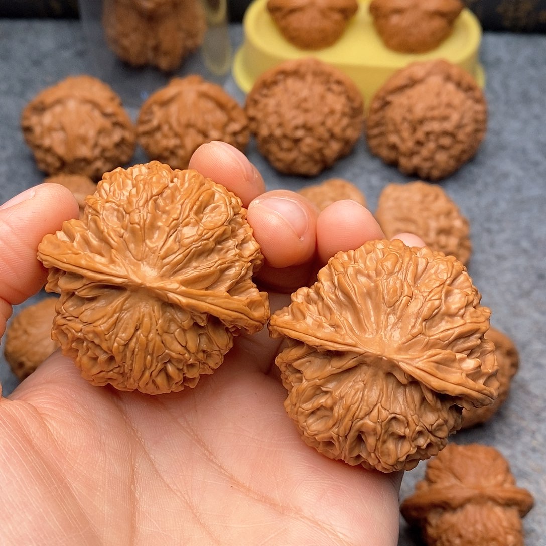 文玩核桃把件苹果园45全品