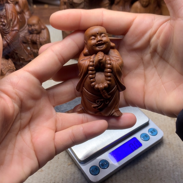 檀香木其他老山檀香手把件