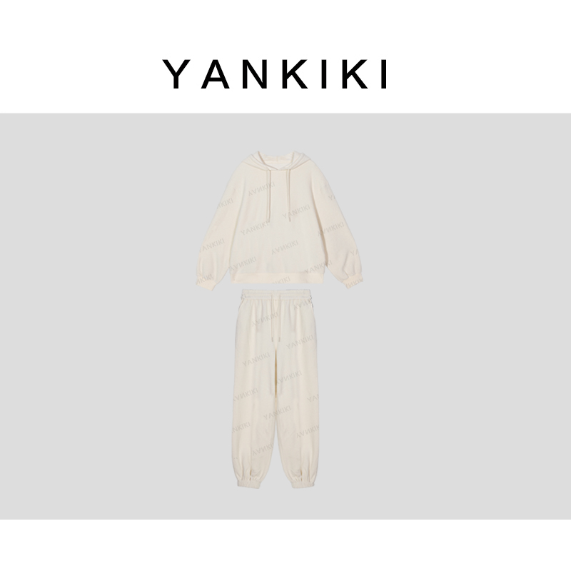 棉花糖加绒羊毛套装 YANKIKI 2025冬季新款NEW