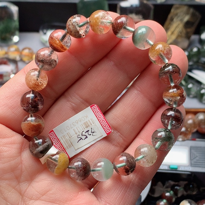 水晶手串未镶嵌天然