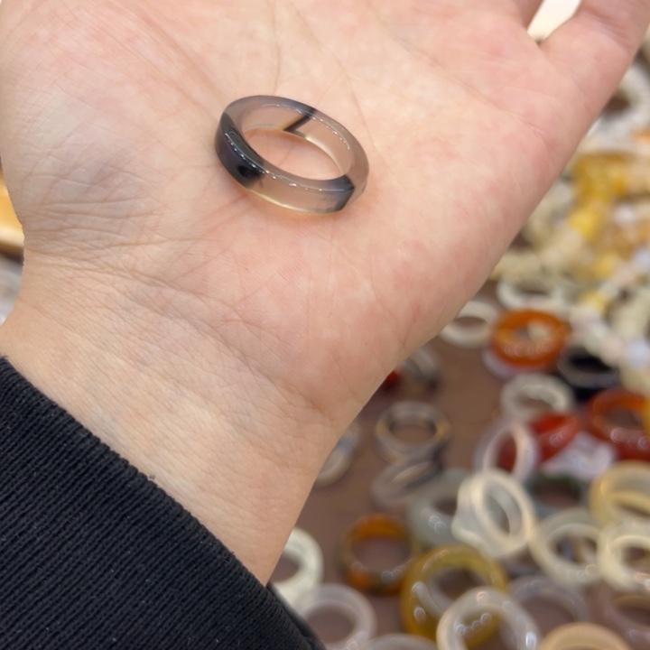 玛瑙/玉髓合金戒指43港16