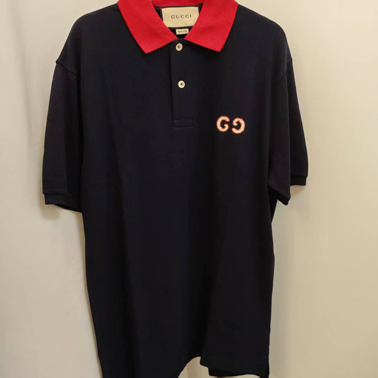 99新 GUCCI/古驰 D 红领短polo衫  206