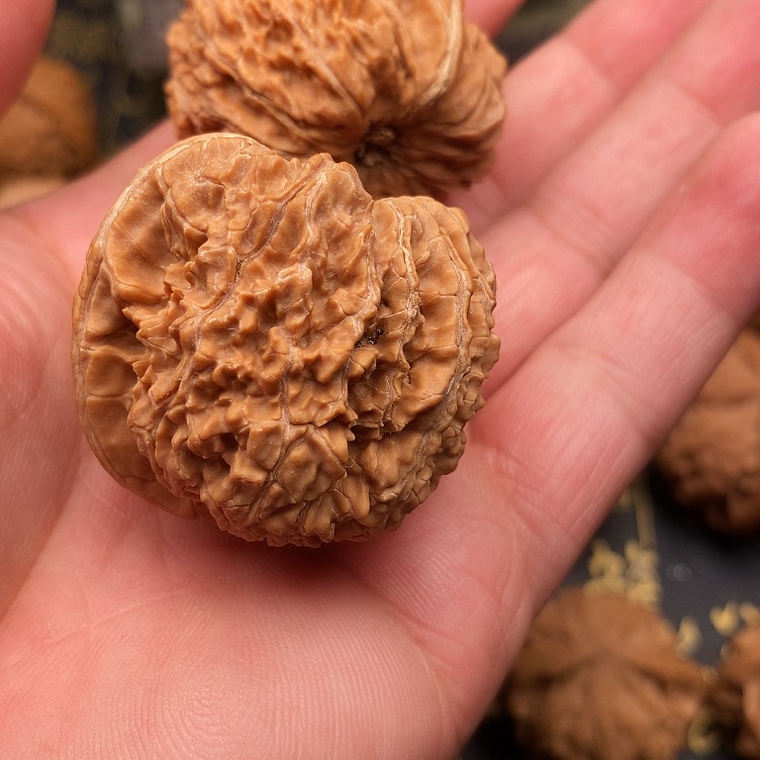 把件文玩核桃郑*肉137狮子头