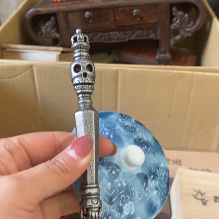 瓷中古工艺品一件