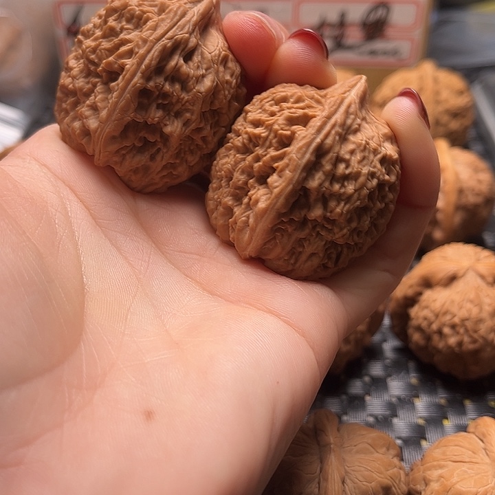 文玩核桃把件35全品大蒜头