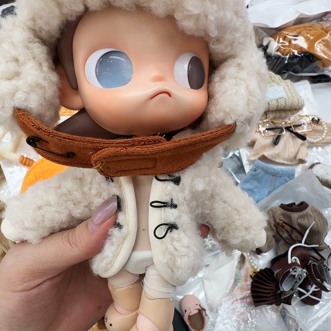 毛绒雷峰哈哈两件套