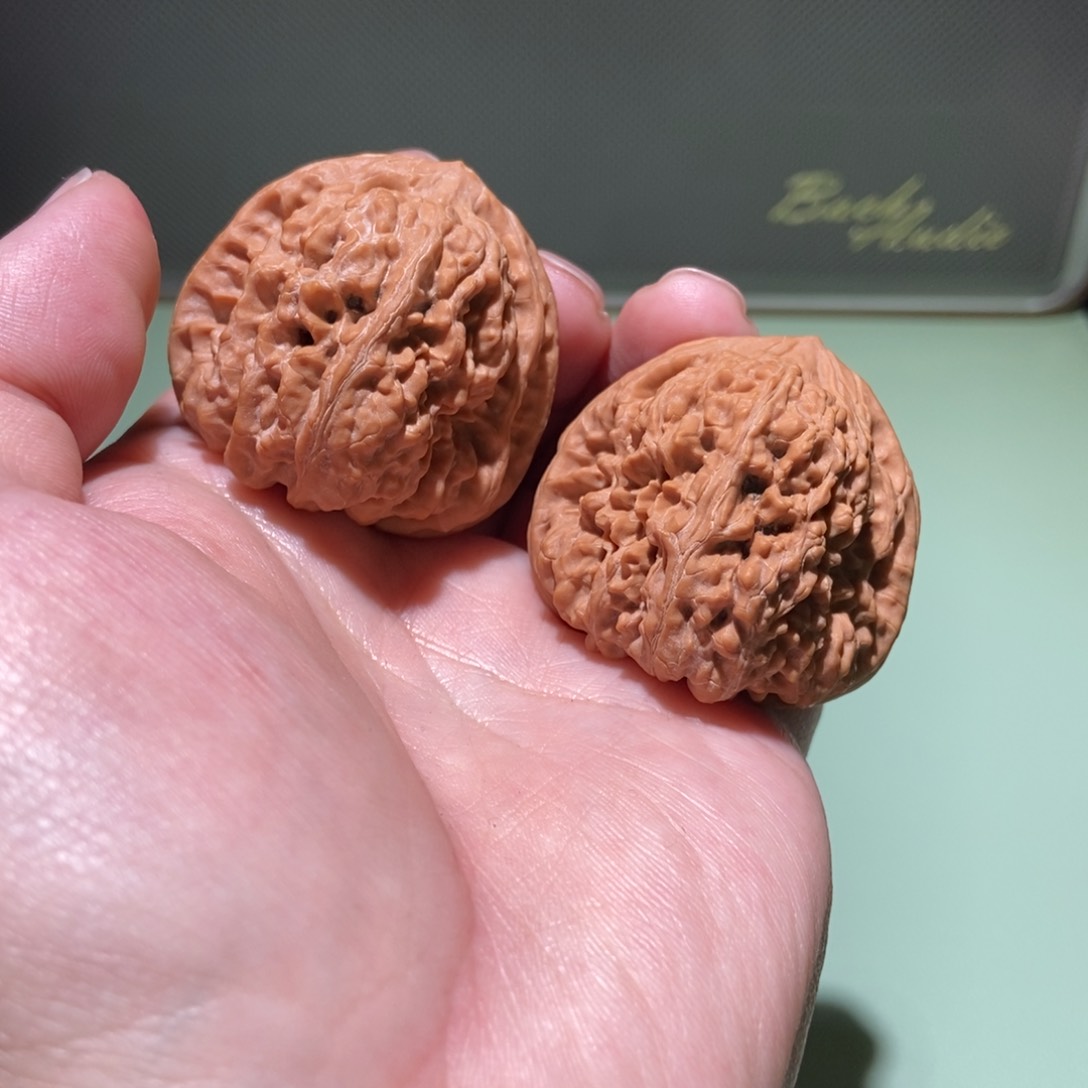 文玩核桃吊坠全品40平谷凹底