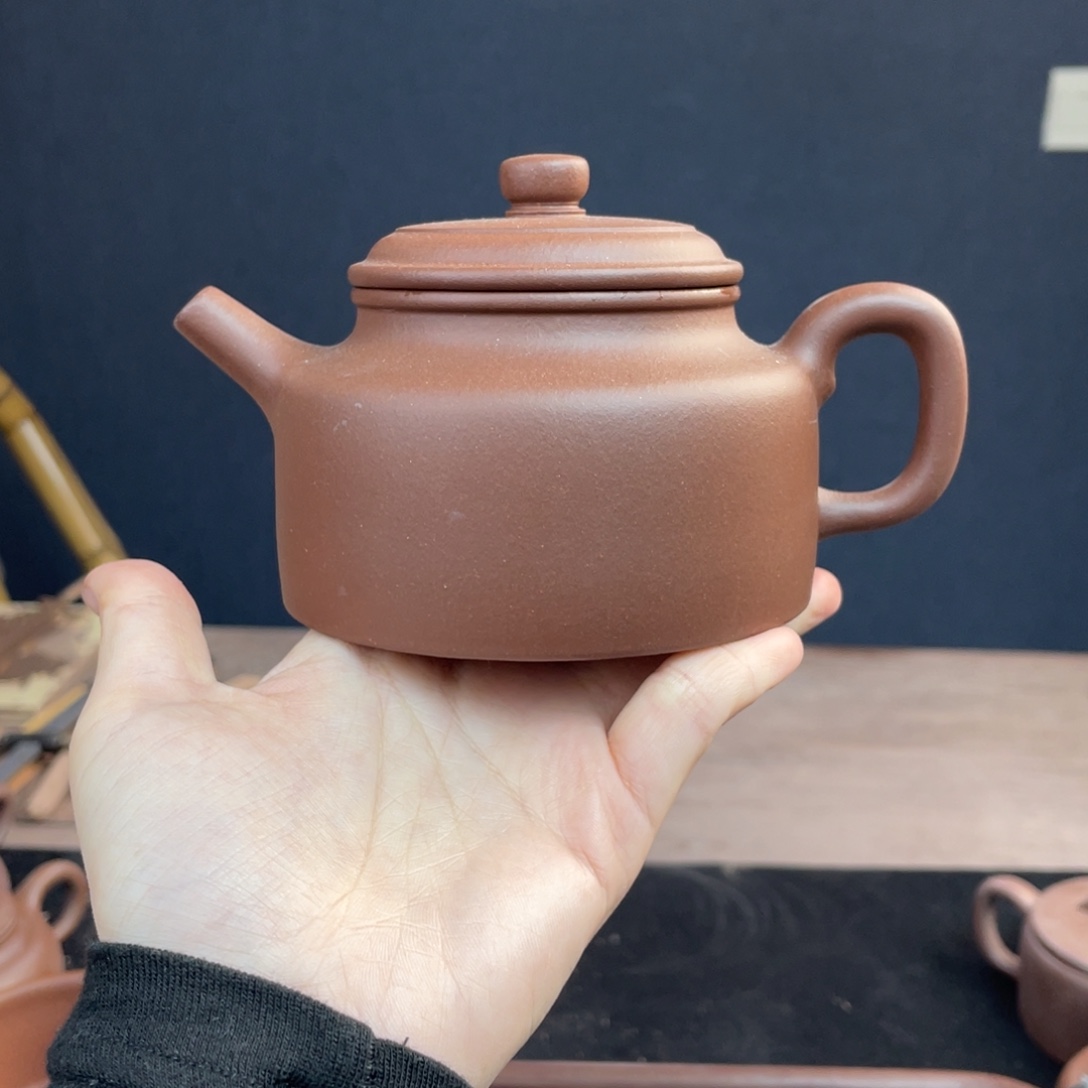 茶壶紫砂全手工底槽清德钟300cc