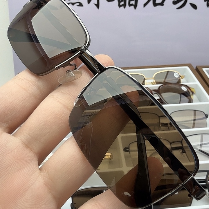 全框款天然水晶石头镜，假一赔十万元