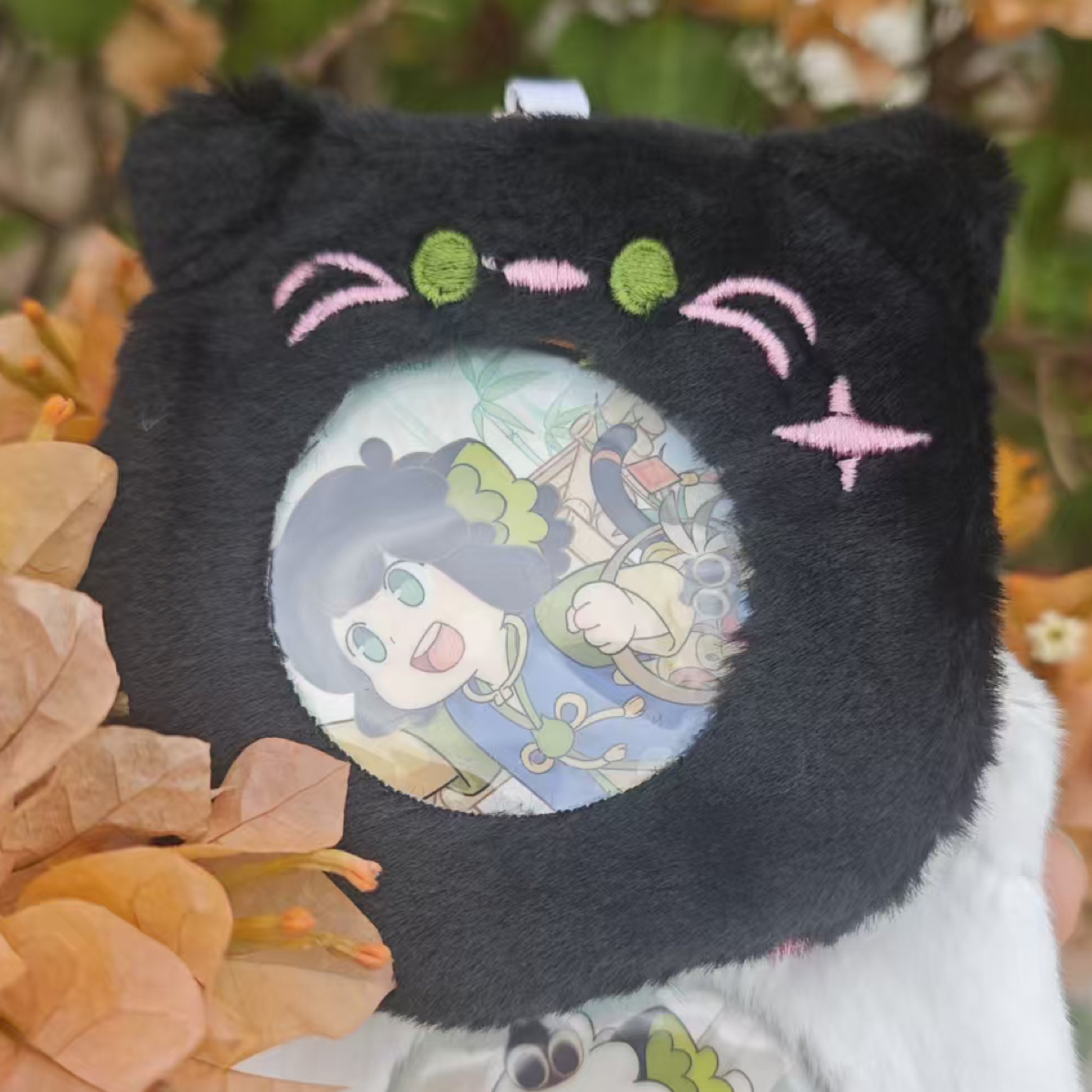 【吧唧套】喵喵毛绒徽章吧唧包保护套装饰小礼物