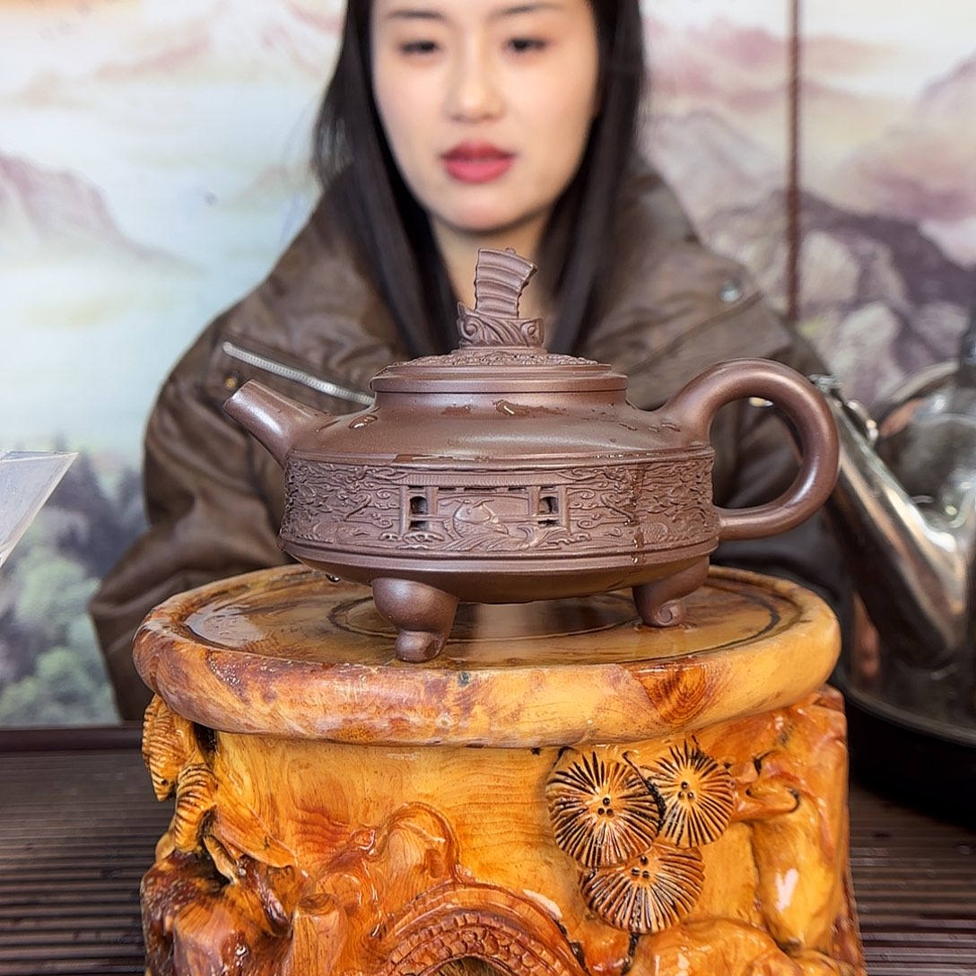 紫砂茶壶范永芳老师。350c