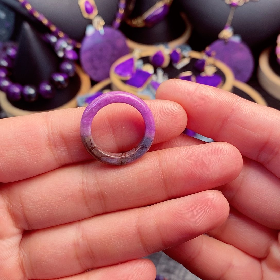 苏纪石（舒俱来）指环14未镶嵌