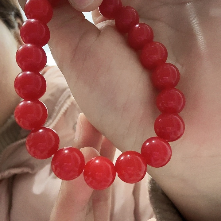 石英质玉（金丝玉）合金颈饰