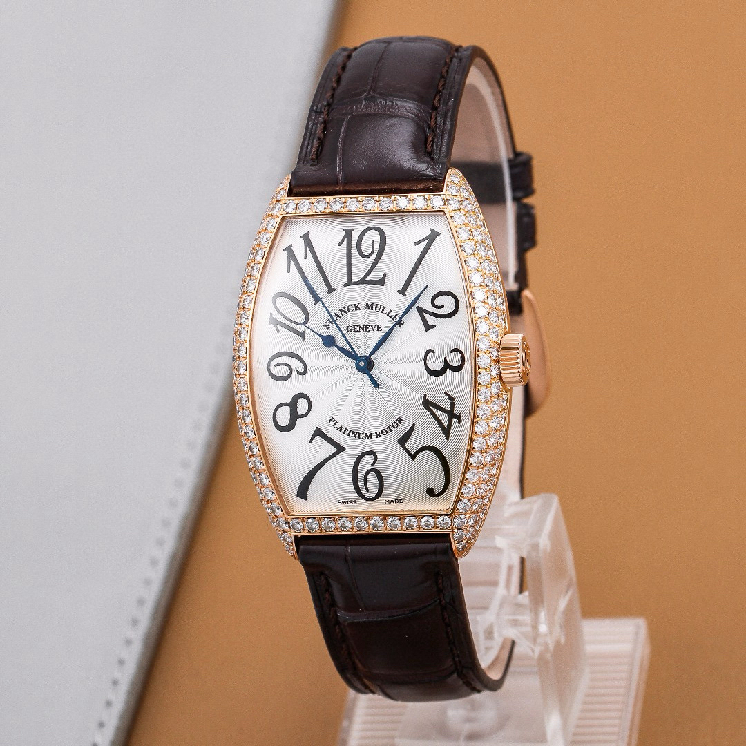 99新 Franck Muller/法兰克穆勒 5850 SC d 原钻机械女表 39*31mm