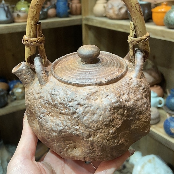 柴烧老岩泥高端茶器