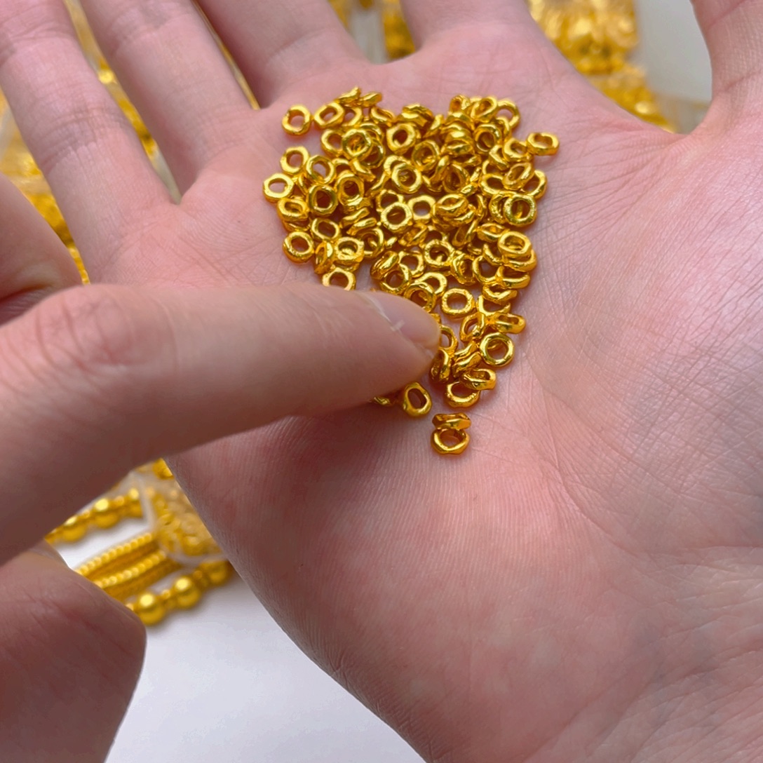 锆石铜合金新款盘缠5mm10颗