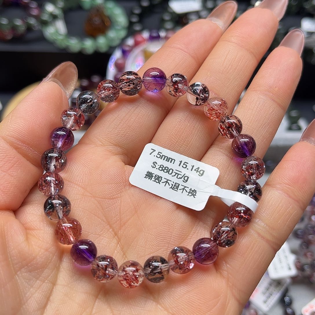 水晶手链未镶嵌手链