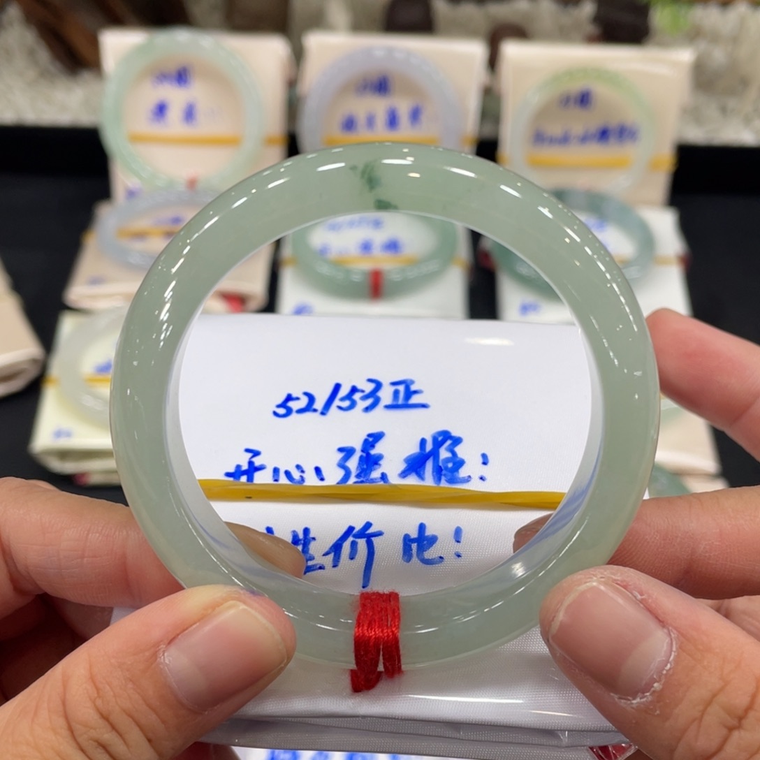 翡翠未镶嵌手镯缅甸翡翠天然翡翠