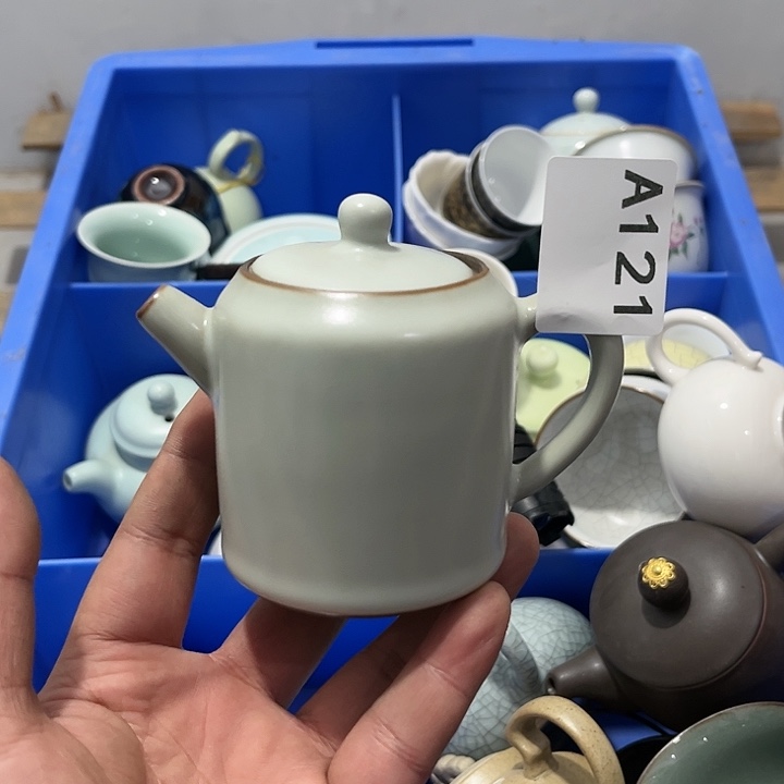 茶具默认微瑕瓷器、茶具、壶、摆件，介意勿拍 